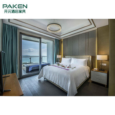 Hotel / Apartment Room Furniture Sets with Sofa Bed & Dining Area & Living Area