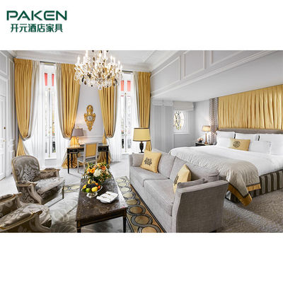 Εμπορικά σύνολα επίπλων κρεβατοκάμαρων ξενοδοχείων PAKEN με το προαιρετικό υλικό