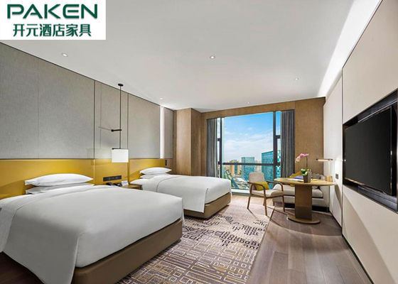 Το μεταβλητό χρώμα ξενοδοχείων Hilton επικάλυψε πλήρως Headboard και κρεβατιών τη βάση για όλα τα ξενοδοχεία